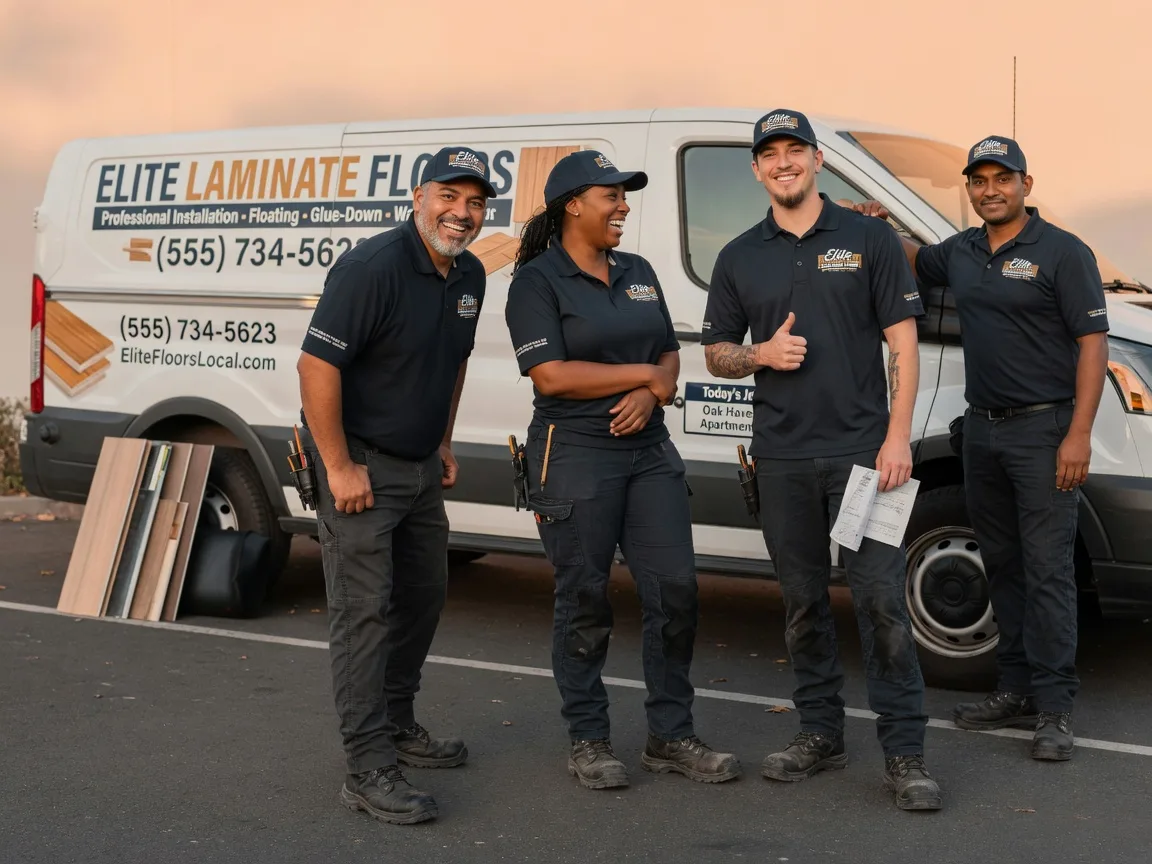 Laminate flooring installation company in Bay City, OR